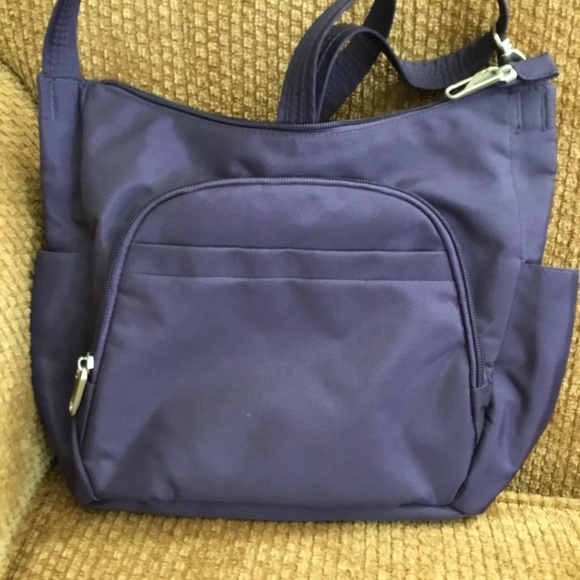 Travelon Bags Travelon Purple Crossbody Bag Poshmark